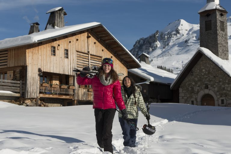 Au Grand-Bornand, le Bonheur de la neige de printemps