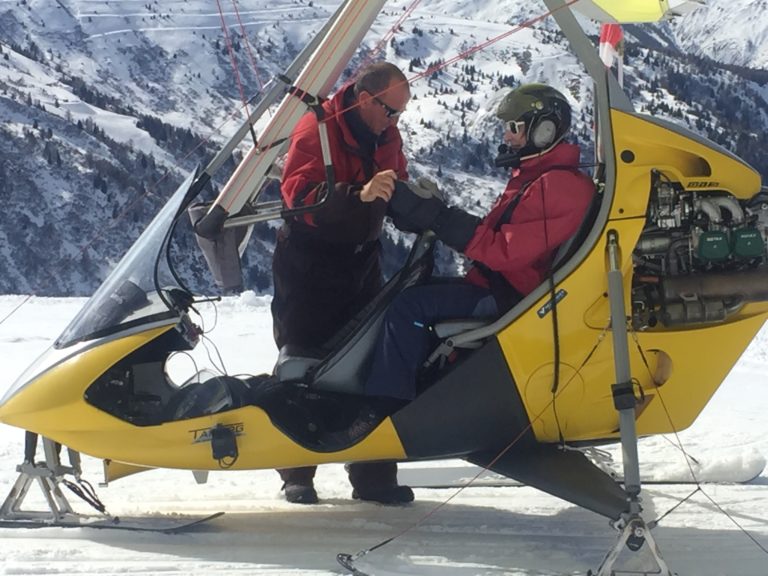 Vertiges extatiques en ULM à Valmeinier, vallée de la Maurienne